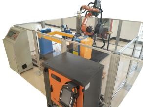 工業(yè)機器人切割應(yīng)用實訓裝置、機器人應(yīng)用實訓室設(shè)備