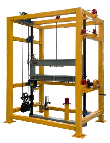 電梯限速器安全鉗聯(lián)動機(jī)構(gòu)實(shí)訓(xùn)考核裝